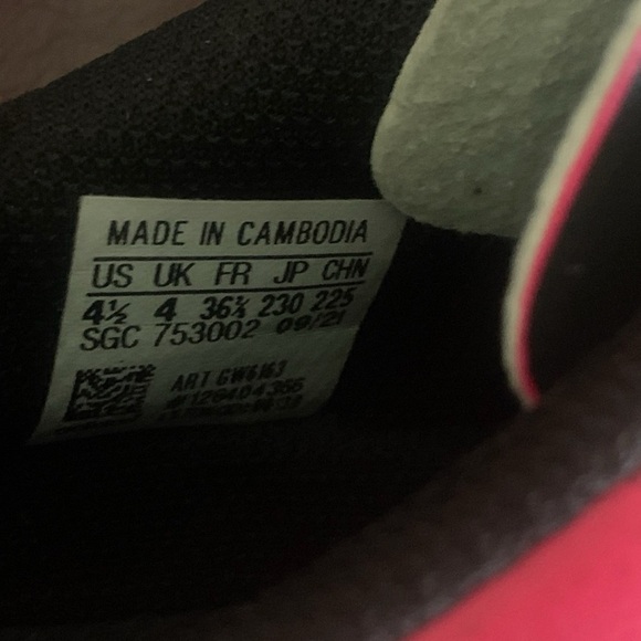 Adidas Pink Goletto VIII FG Child Lace-Up Soccer Cleats; Size 4.5 SGC - Picture 8 of 9